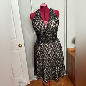 Ricki’s halter neck lace dress